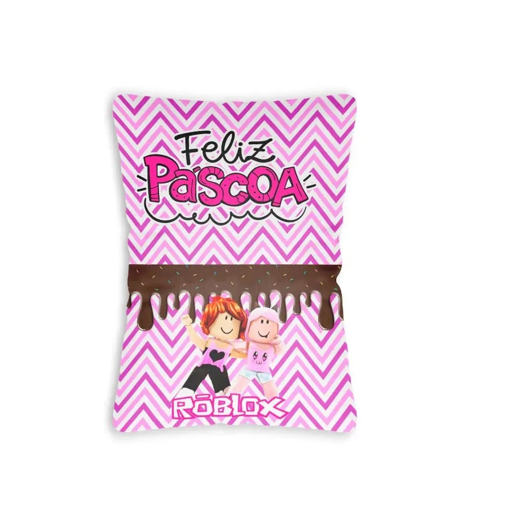 Almofada Com Bolso Feliz Páscoa c17