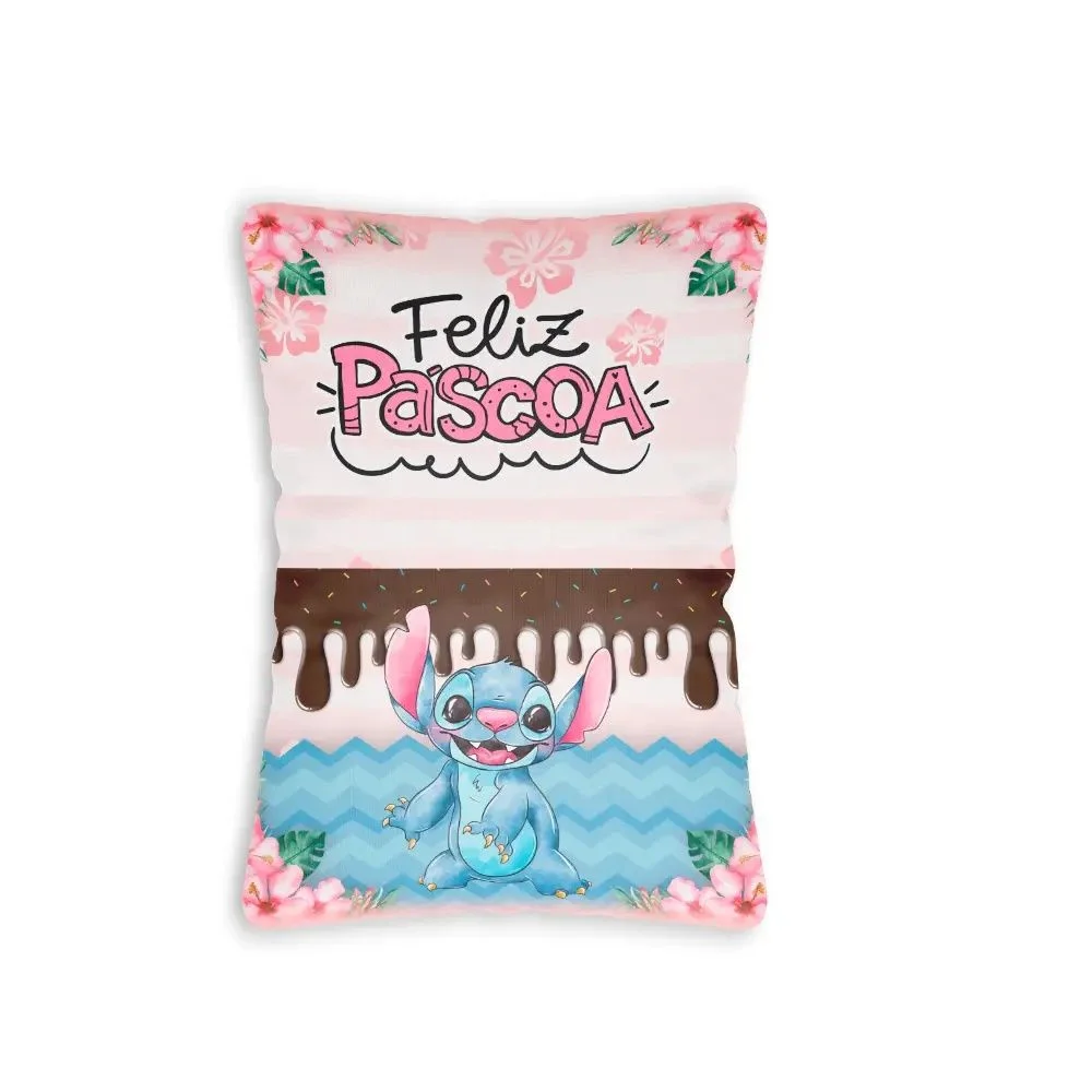 Almofada Com Bolso Feliz Páscoa c18