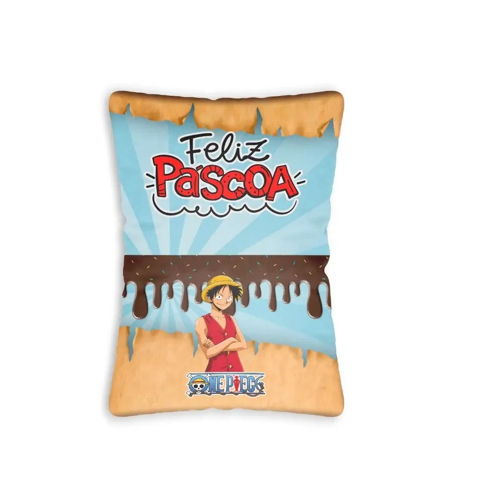 Almofada Com Bolso Feliz Páscoa c26